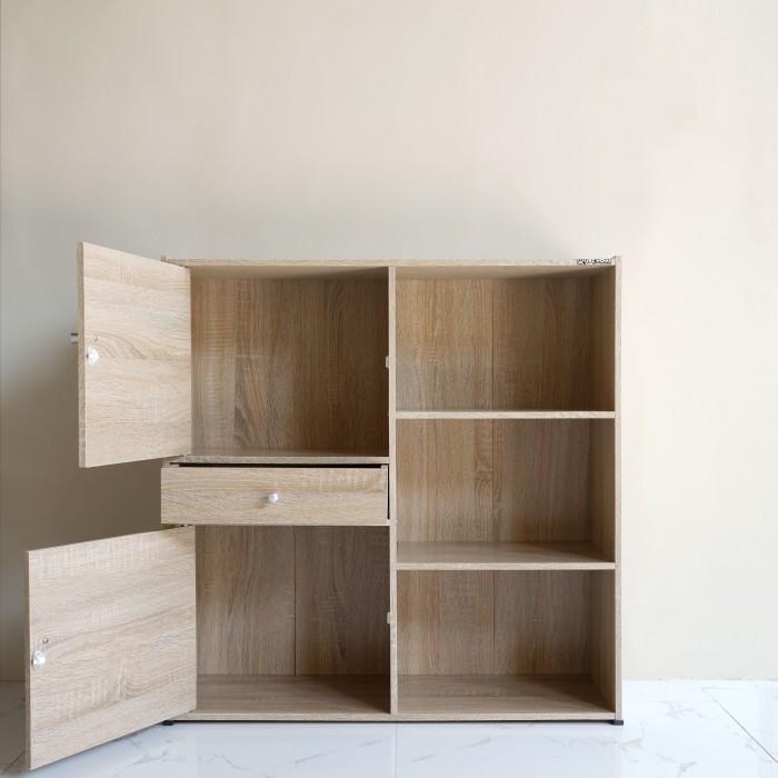 RAK BUKU UNIHOME RB12 WHITE 1