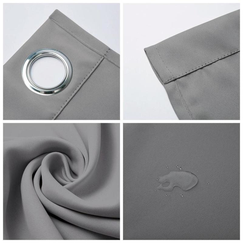 Product Introduction of Waterproof Indoor/Outdoor Curtains for Patio - Thermal Insulated, Sun Blocking Blackout Curtains for Bedroom, Porch, Living Room, Pergola, Cabana 2
