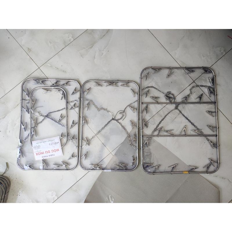 Móc chùm inox, treo đồ trẻ em 0
