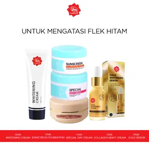 [PROMO] Paket Wajah Mengatasi Flek Hitam (Rangkaian Perawatan Viva Cosmetics)