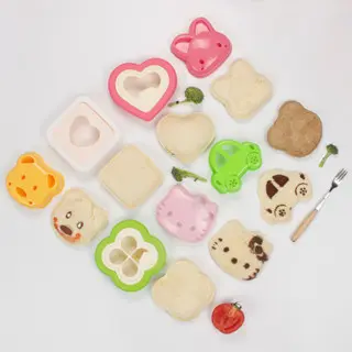CETAKAN ROTI SANDWICH BENTUK KARTUN BERUANG KELINCI CETAKAN BENTO BEKAL ANAK