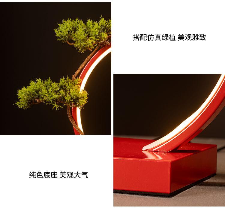 Product Introduction of Lantern circle large ornament Chinese Zen creative living room foyer office opening gift giving desktop home decoration gift 21
