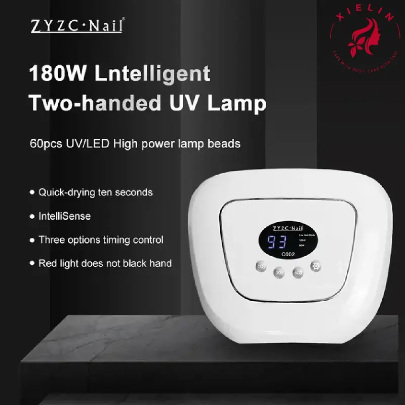 ZYZC UV LED LAMP 180WATT NAIL DRYER PENGERING KUTEK 0