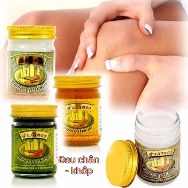 Dầu Cù Là Cánh Buồm Thái Lan Chính Hãng 50g Dầu mát xa 2