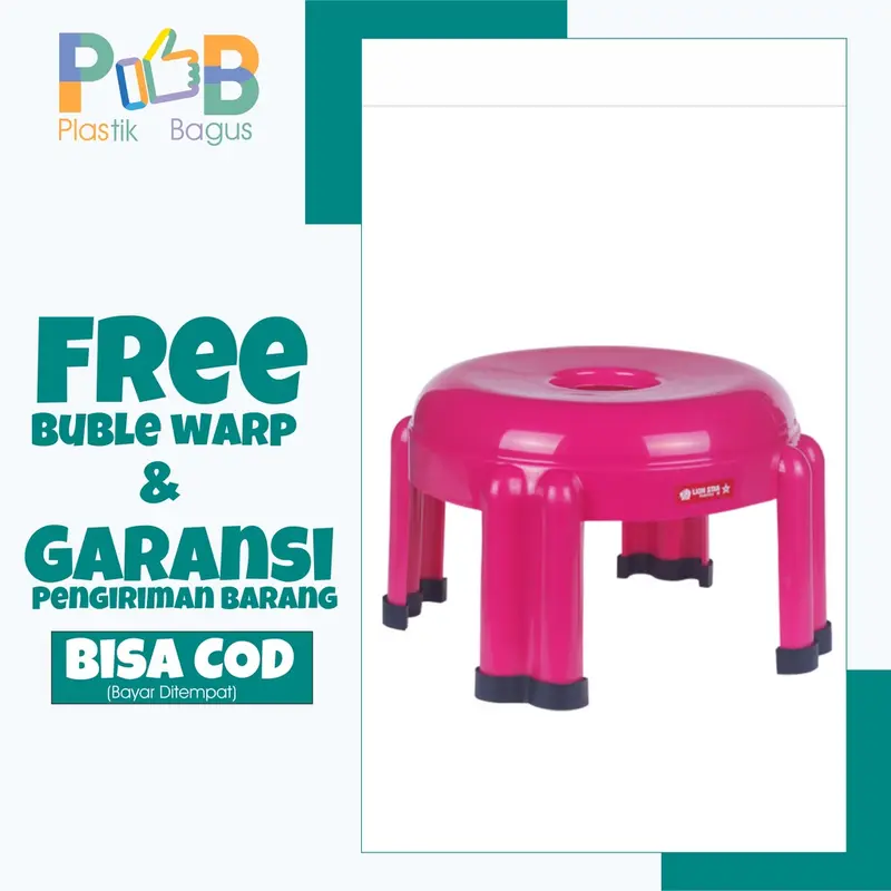 bangku pendek bangku kecil kursi bangku bundar mambo Lion Star G-4 1