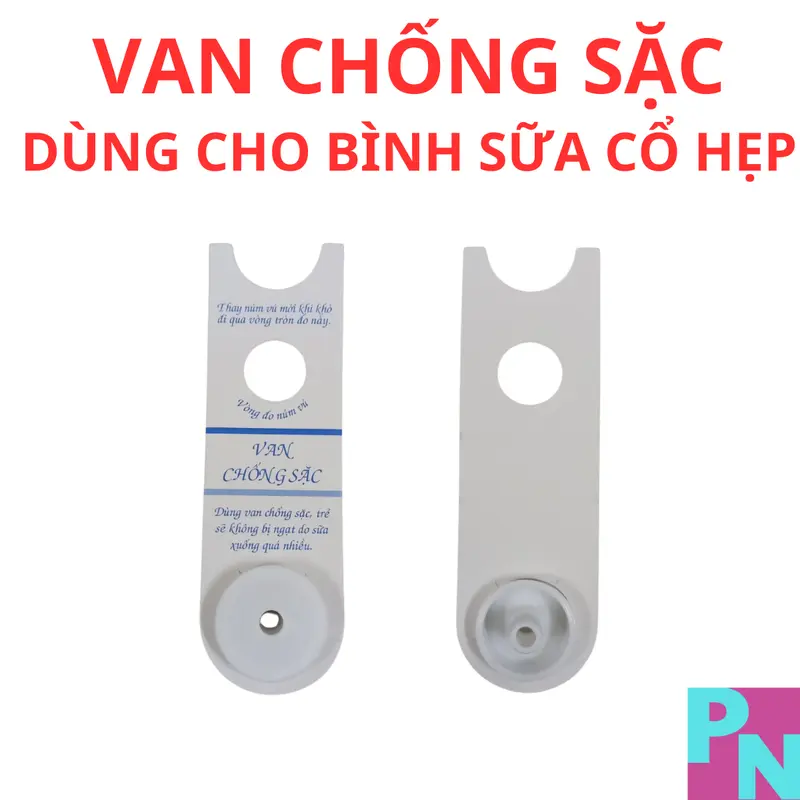 Van chống sặc dùng cho bình sữa cổ hẹp 50ml 60ml 140ml 150ml 240ml 250ml Cho Bé 1