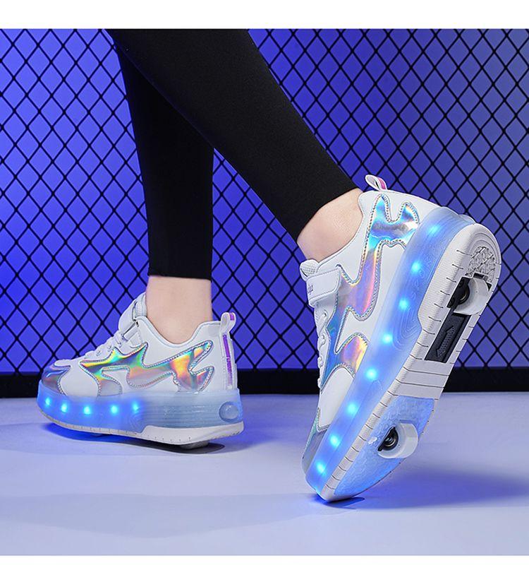 Product Introduction of Giày Trượt Patin, Heelys, Ưu Đãi Đặc Biệt, Giảm Giá Xả Hàng, Thích Hợp Cho Thanh Thiếu Niên, Có Thể Tháo Rời, Mã Bị Hỏng, Sạc, Phát Sáng, Giày Học Sinh, Giày Ròng Rọc, Năm Phát Hành: 2025 25