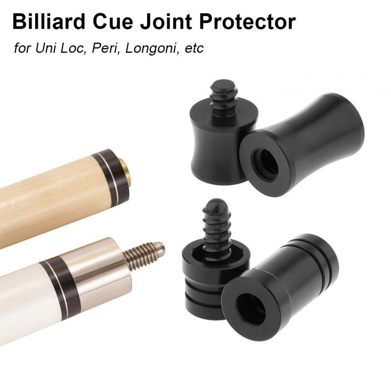 JRONG Store 1 Bộ Bền Đặc biệt Bộ bảo vệ khớp cơ bida Nhựa Đen Vỏ bảo vệ bánh xe…