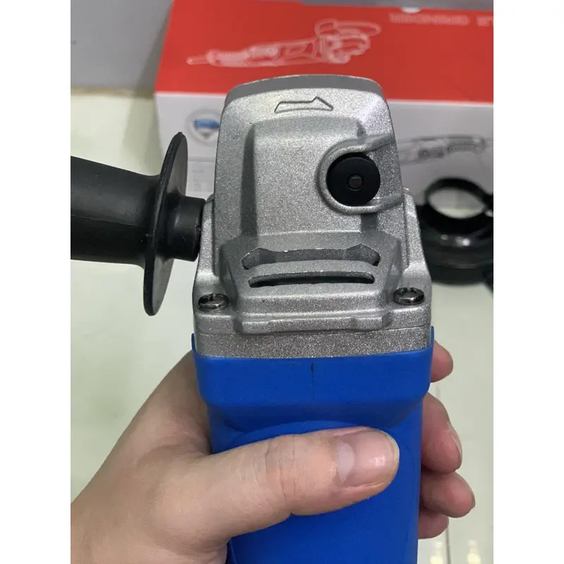 Máy mài chỉnh tốc độ Bocshi công suất 980w, máy mài góc điều tốc 6 cấp độ, máy mài đuôi dài sử dụng lưỡi 100m phổ thông máy  cắt máy  mài máy  cắt đá 4