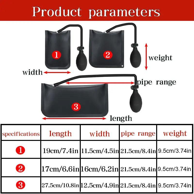 Window Installation Gass Bag Tools, Portable Door & Window Installation Positioning Air Cushion, Automotive Repair Auxiliary Positioning Tool, Vehicle, Car 3