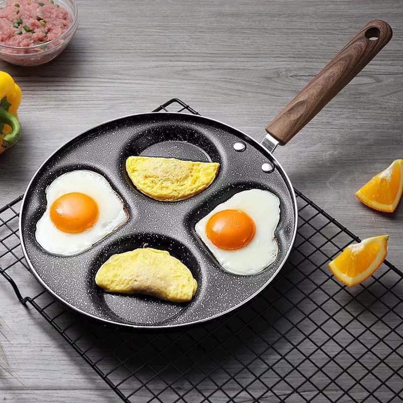 Product Introduction of Chảo chiên ốp trứng 4 ngăn chống dính dùng được bếp từ 13