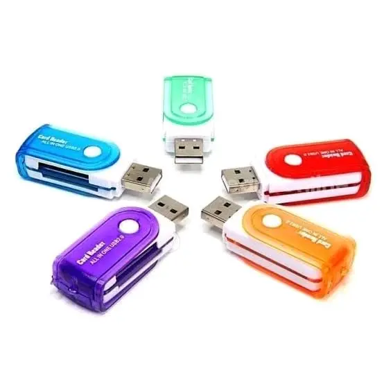 Card Reader USB 4in1 Putar Card Reader Flashdisk 4 Slot Putar 0