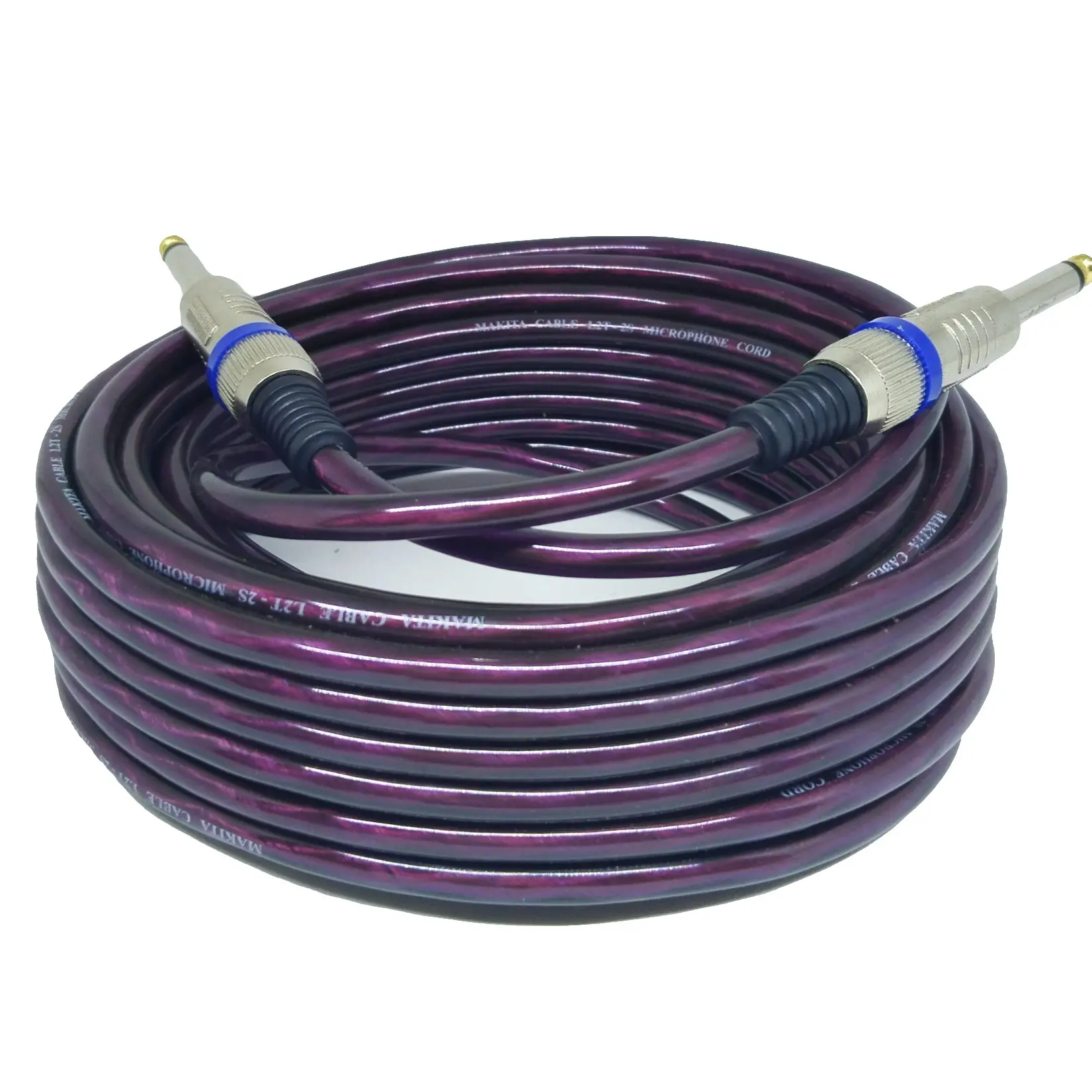 Kabel Gitar Jack Lurus Makita Ungu 10meter