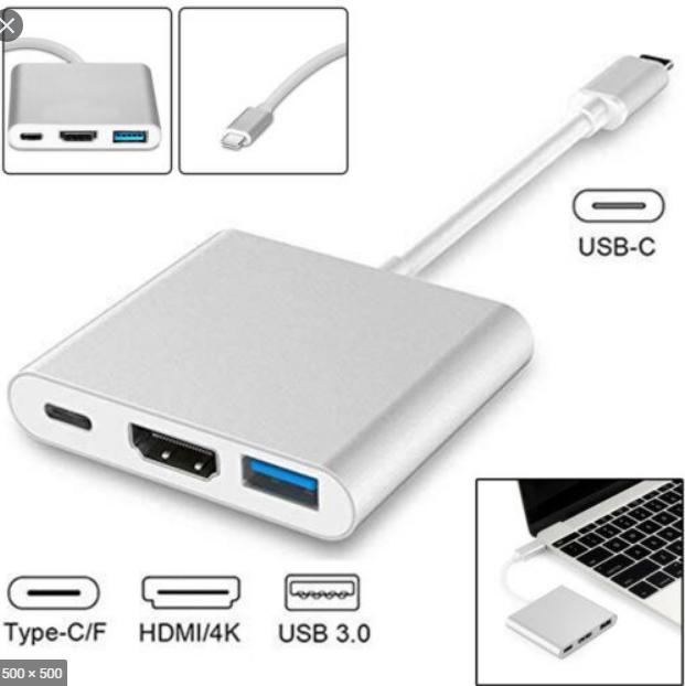 ACODO Machub 3 Converter Hub USB C Type C Cas C HDMI Multi 3 - Shop ...