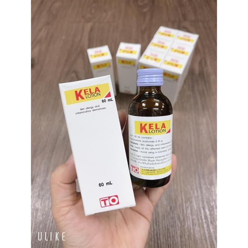 Kela Lotion Thái Lan Dành Cho Da Viêm Lỗ Chân Lông 30ml 60ml Chăm Sóc Da