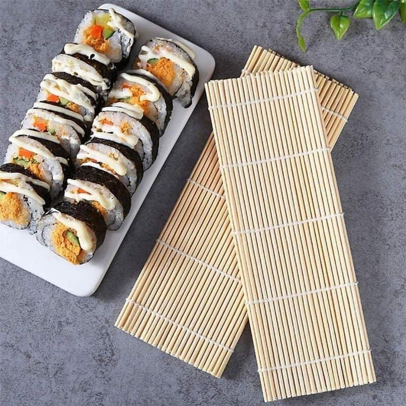 Dụng Cụ Cuộn Sushi Bằng Gỗ Tre Sang Trọng Tinh Tế 0