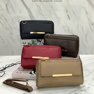 Pondoktascantik Wallet Party Dompet Wanita Shanum Esprite Selempang Wanita Tas Dompet