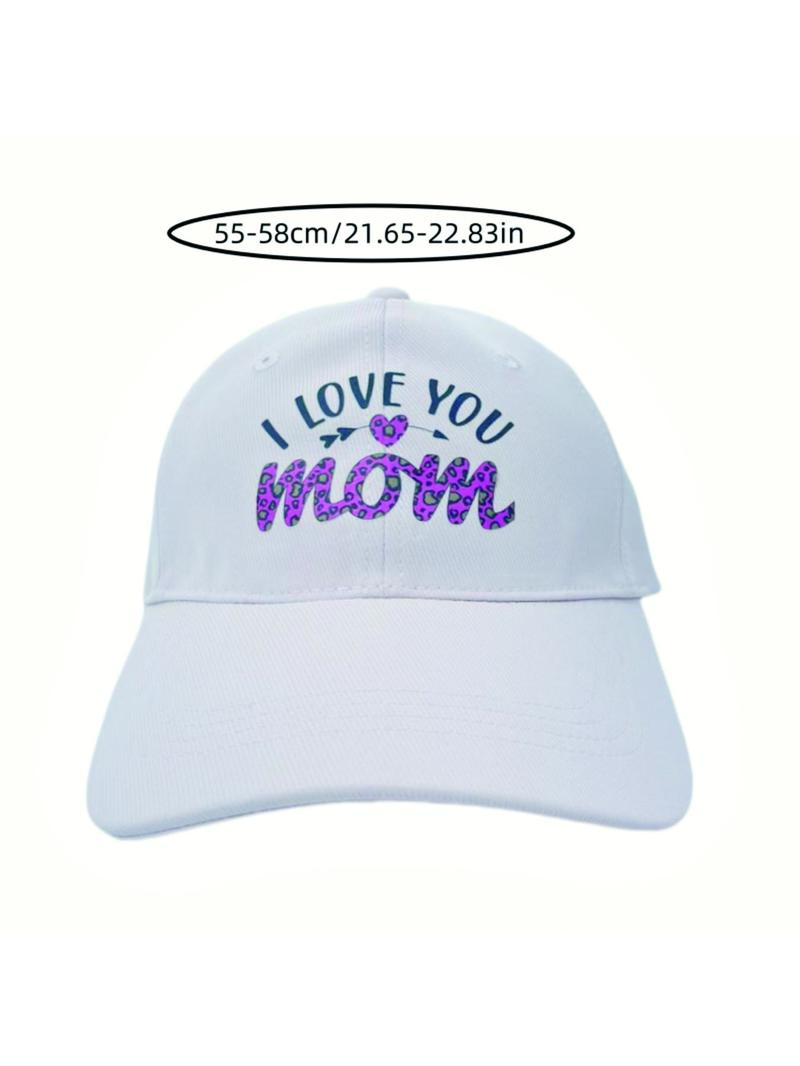 Product Introduction of Letter Baseball Cap, Casual Outdoor Sports Hat for Men & Women, Trendy All-match Clothes Accessories for Daily Wear 1