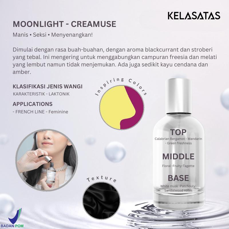 KELASATAS X ANDARI Parfum Creamy Edition 30ml Eau De Parfume Unisex Wangi Tahan Lama BPOM EDP Box Coklat 2