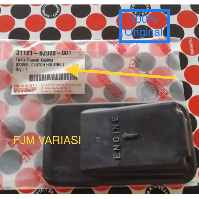 KARET TUTUP KOPLING DAIHATSU GRAN MAX GREND MEX LUXIO AVANZA XENIA RUSH TERIOS ORIGINAL ASLI UNIVERSAL
