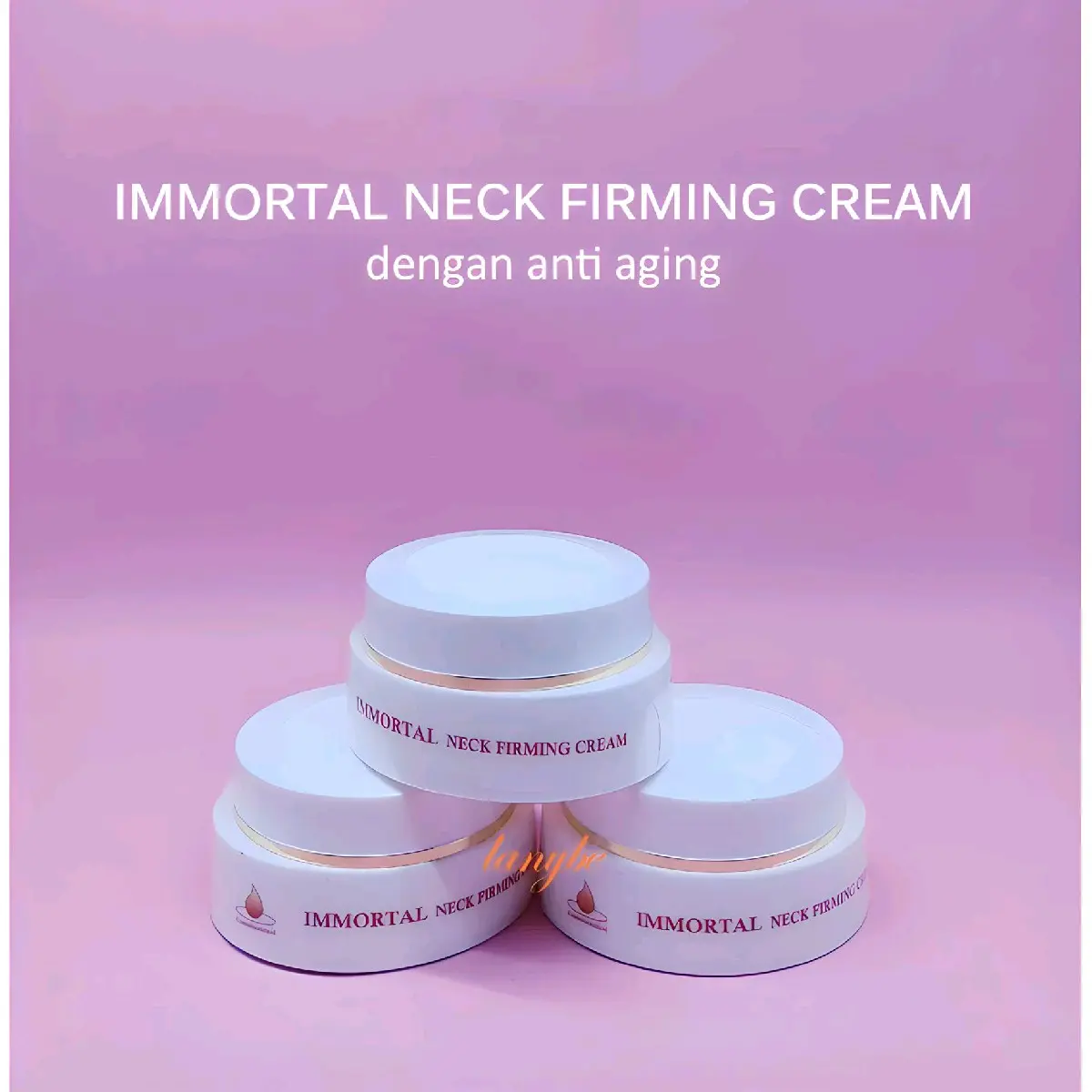 Immortal Neck Firming Cream krim leher dengan anti aging & moisturizing