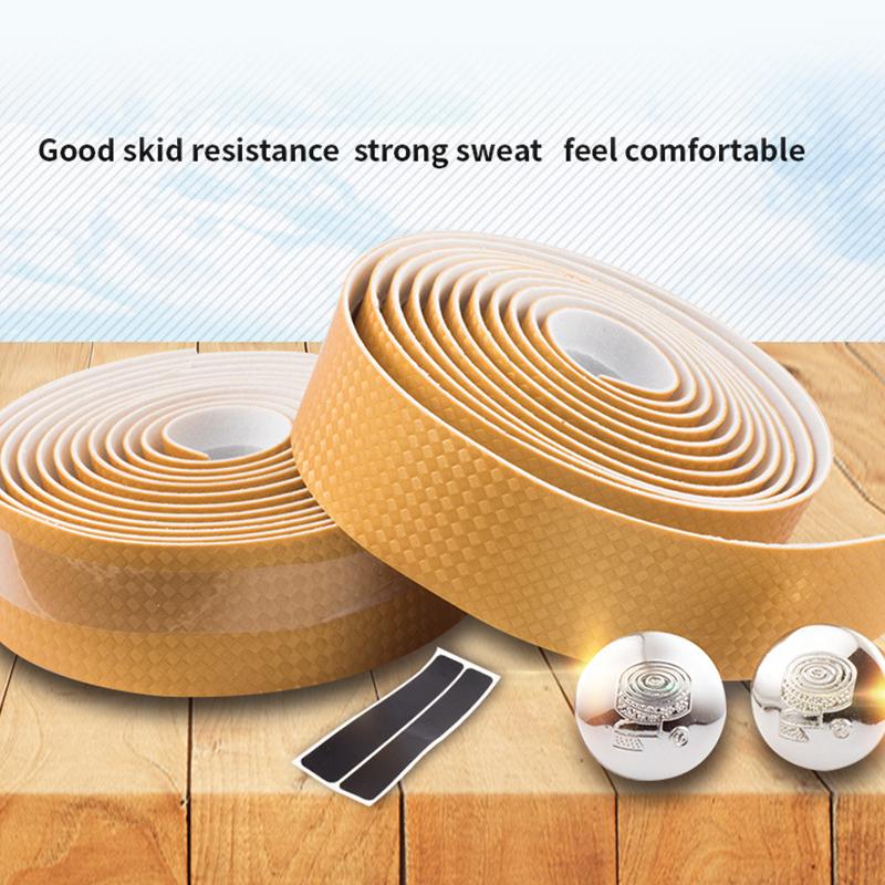 Product Introduction of Bicycle Handlebar Tape Eva Grips Sponge Bike Handle Grip Tape Cycling Anti-slip Handlebar Bar Tape Raod Bike Multi Camoflague 26