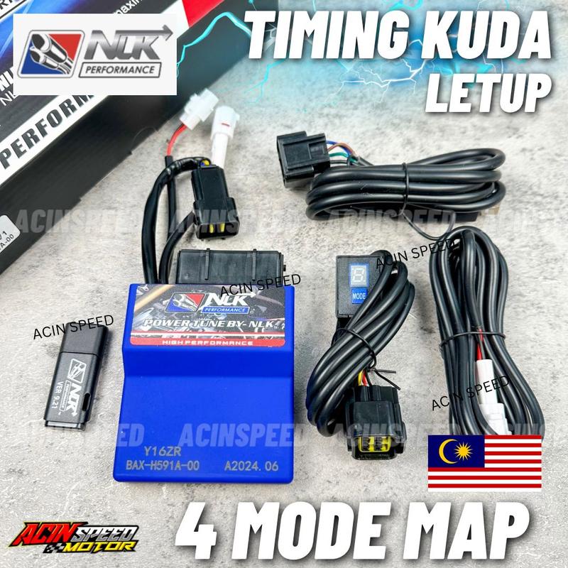NLK PERFORMANCE ECU RACING 4 Mode DYNO/ Y15 V1 V2/ Y16ZR/ RSX150/ RS150 ...