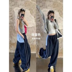 กางเกงทำงานลำลองใหม่กางเกงกีฬาแห้งเร็วของผู้หญิงกางเกงหลวม