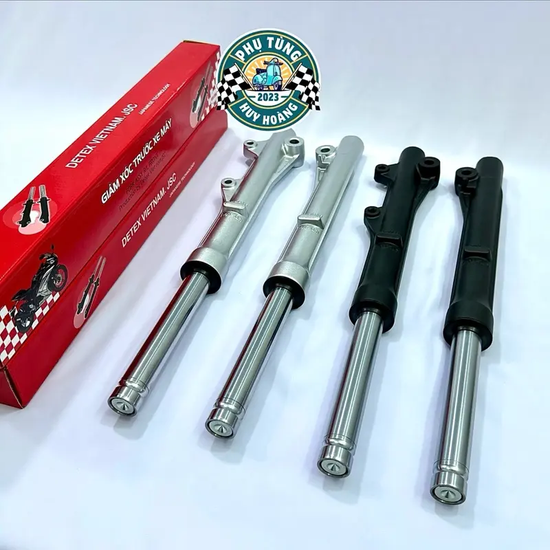 Phuộc trước WAVE RS 100 đĩa lõm - WAVE Rsx 100 - WAVE S100 - WAVE Repsol… [CHÍNH HIỆU DETEX VIETNAM JSC] (1 cặp) phụ tùng sử dụng cho xe hãng HONDA 6