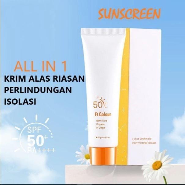3301 SPF50 PA+++ Sunscreen Wajah Moisturizing Kulit Kusam Tidak Merata 30ml LM 3301 0