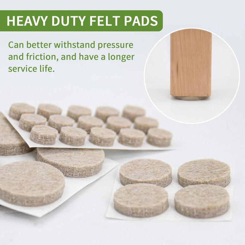 Product Introduction of Round Furniture Protector (162pcs), Non-slip Furniture Pad, Furniture Protective Pad, Floor Protector, Anti-slip Chair Leg Pad 12