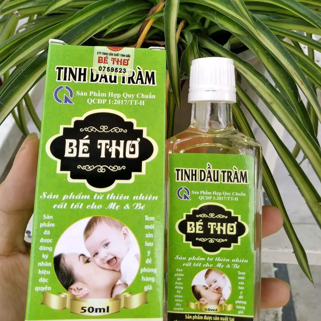 dầu tràm bé thơ chai 50ml Trẻ em