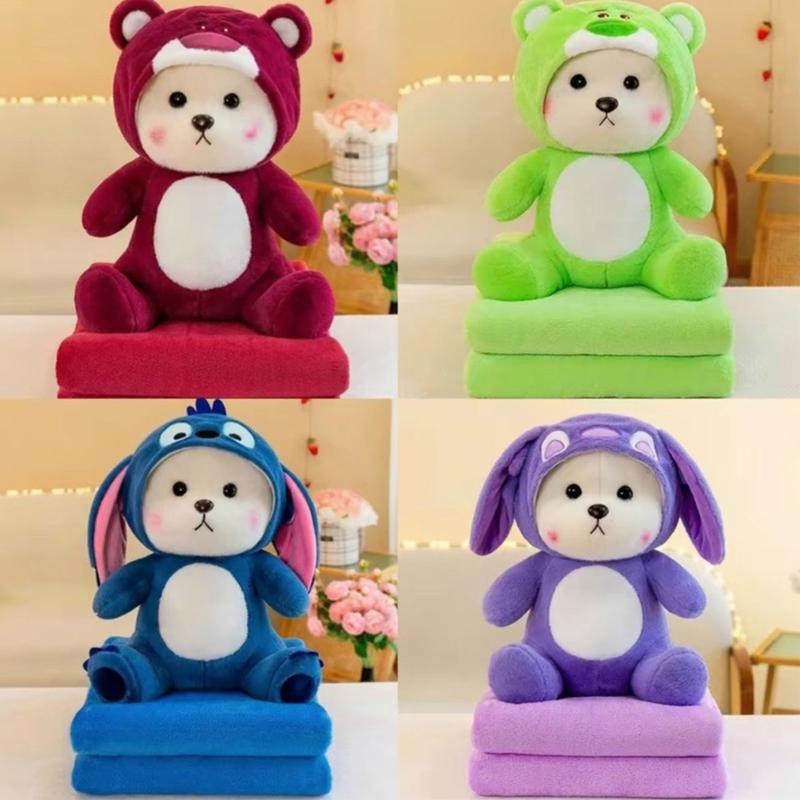 Lena Teddy gấu bông lena Cosplay mèo Dudu, stitch, gấu dâu, hồ ly ANVIHOME Thú Bông Thú Nhồi Bông Toy Đồ Chơi Voi