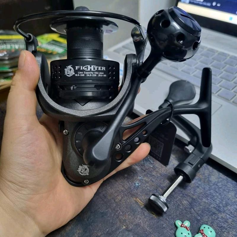 Máy Câu Cá YOLO FT 5000 6000 Cứng Cáp,Câu Sông,Hồ....