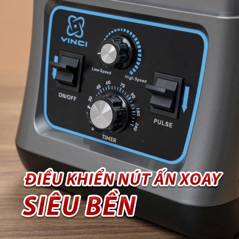 Máy xay sinh tố công nghiệp Vinci VIC-2200 (Mới nhất 2024) ƯU ĐÃI CỰC LỚN mayxay máy xay  vitamix 1