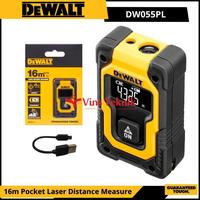 Gambar DEWALT DW055PL Meteran Laser Mini 16m Pocket Laser Distance Measure DW 055 dari Vins Teknik Bekasi Kota Bekasi 3 Tokopedia
