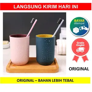 GELAS KUMUR Gelas Tempat Wadah Sikat Gigi Odol Kamar Mandi Wadah Serbaguna Murah Pasta Cangkir