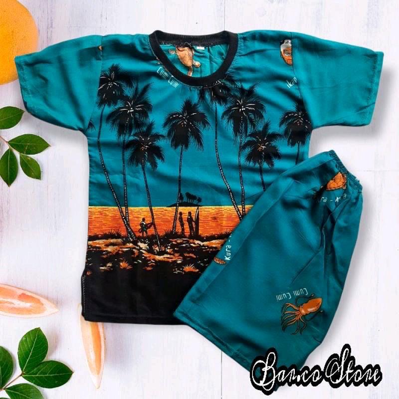 SETELAN ANAK KAOS MOTIF CUMI 6