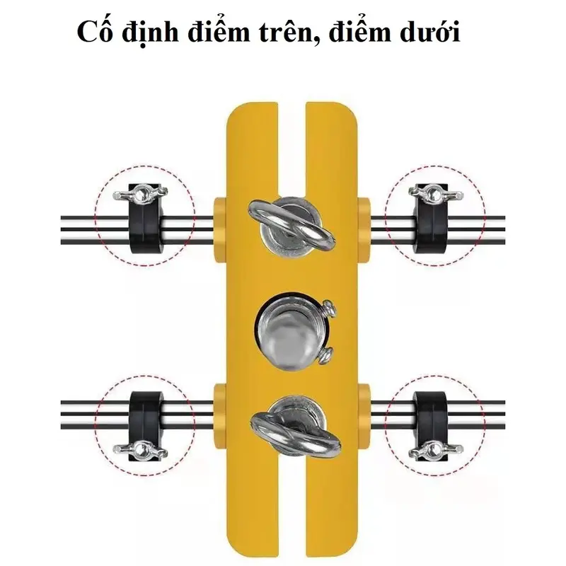 Cữ đục ổ khoá cửa cho máy khoan cầm tay. 3