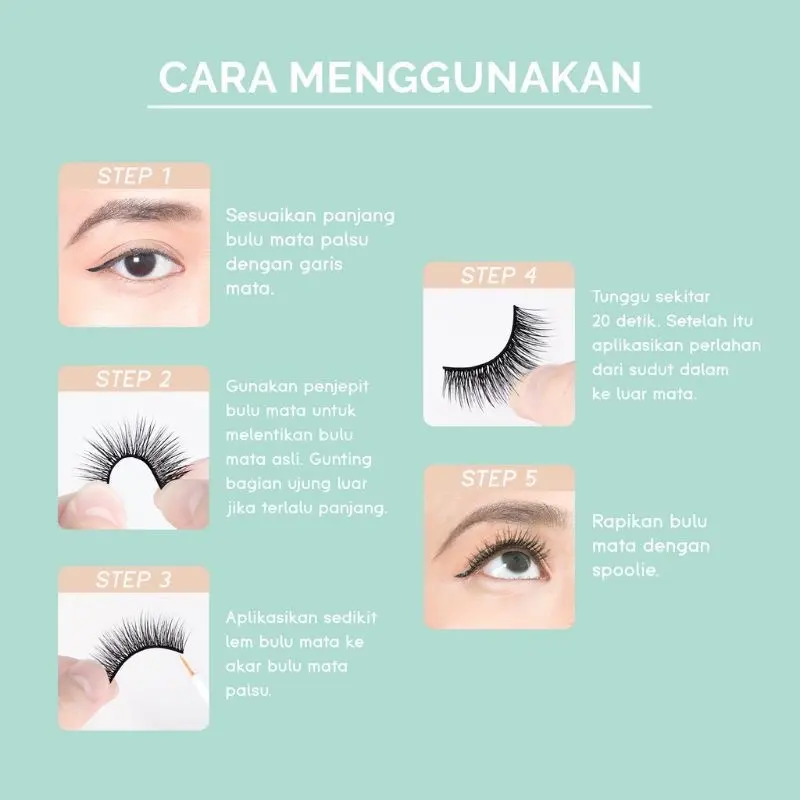 Glam Fix Perfect Blink Lashes Beauty / Bulu Mata Palsu 3
