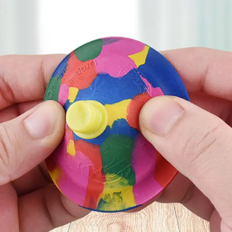 Bouncing Toy, Multicolor Rotating Bouncing Bowl Shaped Fidget Toy, Leisure Toys For Kids And Adults, Valentine's Day Gift 6