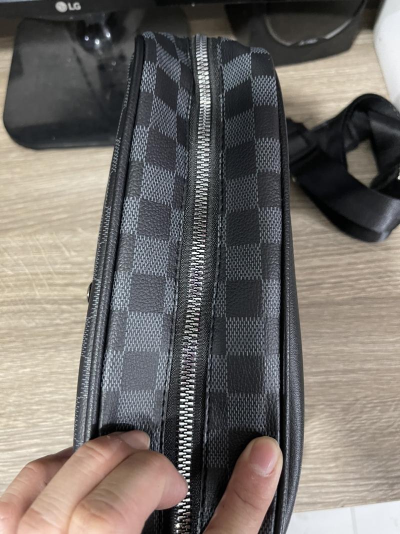 Product Introduction of Túi đeo chéo Học sinh caro cao cấp da loại 1 đẹp dẻo mịn F53 [Hình thật] Bag 19