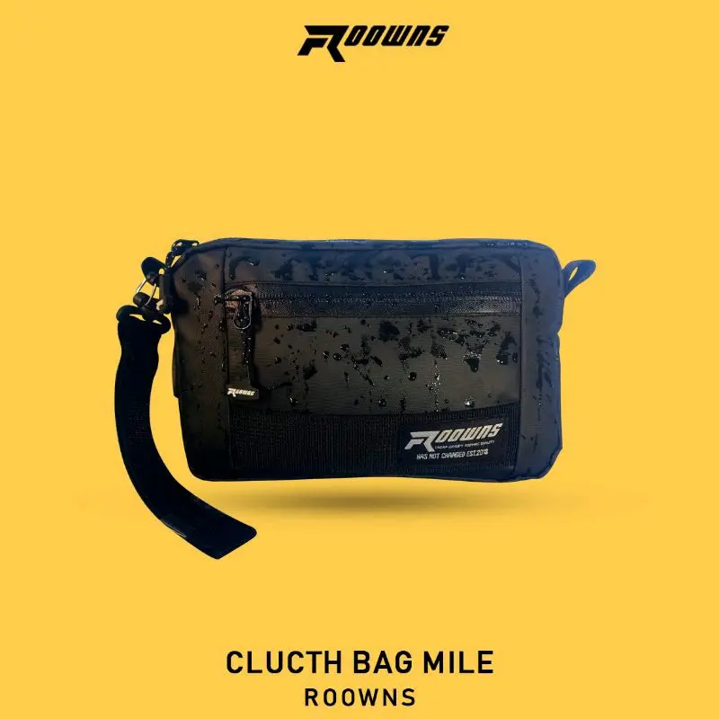 Clutch Bag Hand Bag Pouch Tas Selempang Pria Noris Waterproof Roowns Mile
