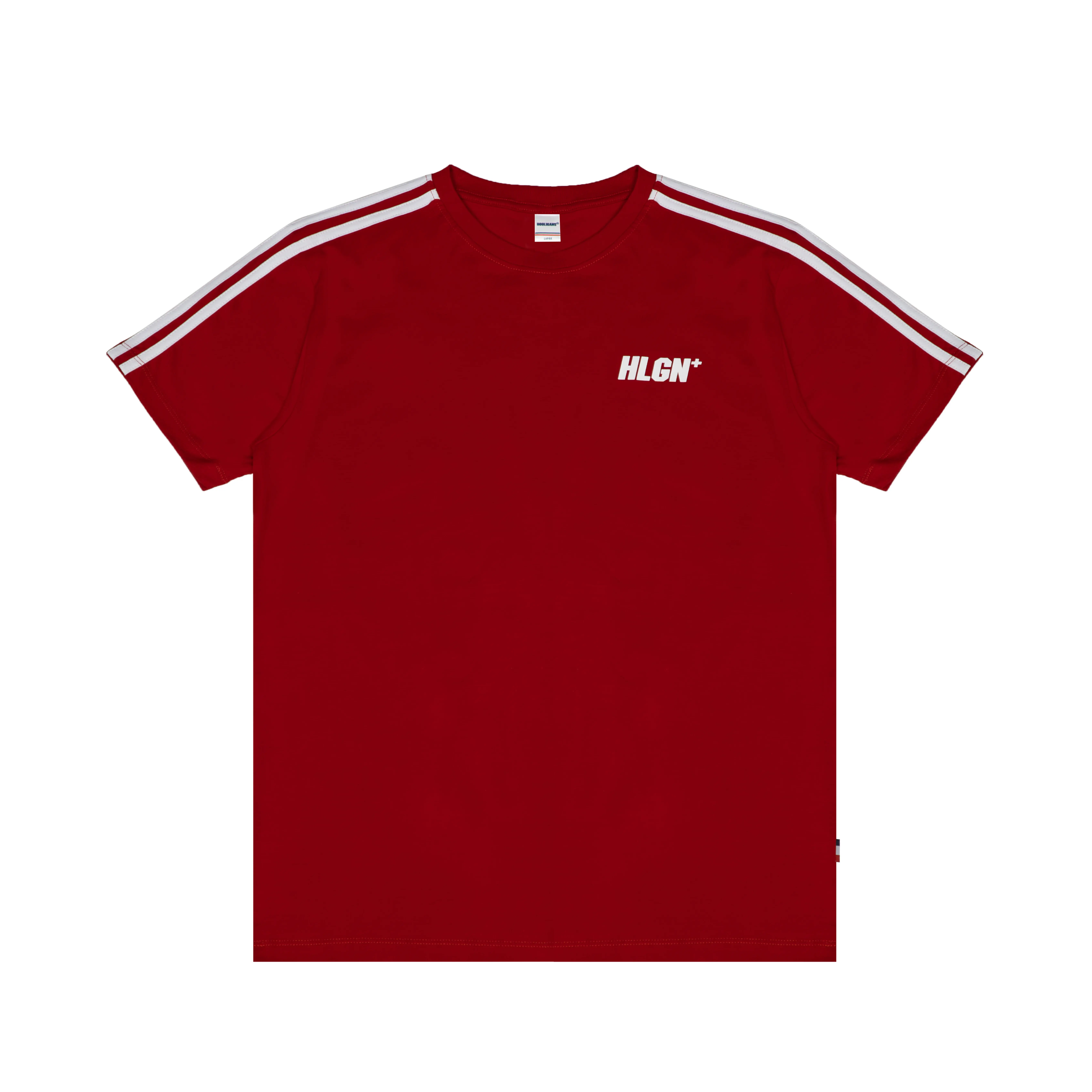 HOOLIGANS T-Shirt Linea Red Baju Kaos Combed Pria