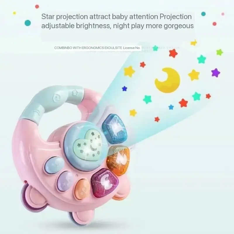 Lonceng Rattle Proyeksi Bayi/ Mainan Mainan Bayi / Mainan Bayi Mainan Musik Genggam / Mainan Bayi Musik 1