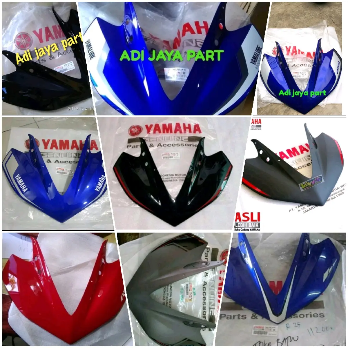 Body cowling tameng topeng depan R25 ORIGINAL YAMAHA