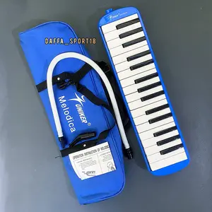 PIANIKA UNIKER MELODICA ORIGINAL TAS COVER BIRU 32 KEY MURAH