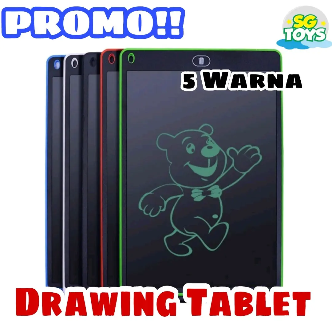 LCD DRAWING TABLET 8.5 INCH - PAPAN TULIS LCD - DRAWING PAD - PAPAN TULIS ANAK