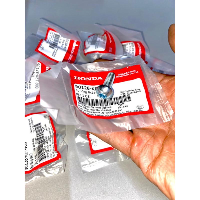  Ốc Lục Giác Bát Nhôm Gác Chân Sau   Ốc 8x22   Xe Honda AB Air Blade 110 2007-  2012   Winner V1 V2 V3 Chính hãng Honda Phụ Tùng 