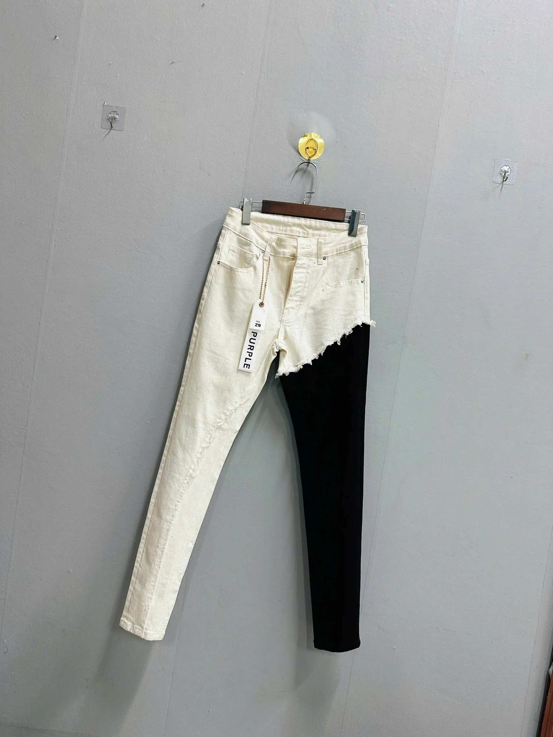 quần jean nam 2 màu đen trằng ( hắc bạch)